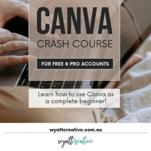 Wyatt Creative Learn: Canva Crash Course – Cover