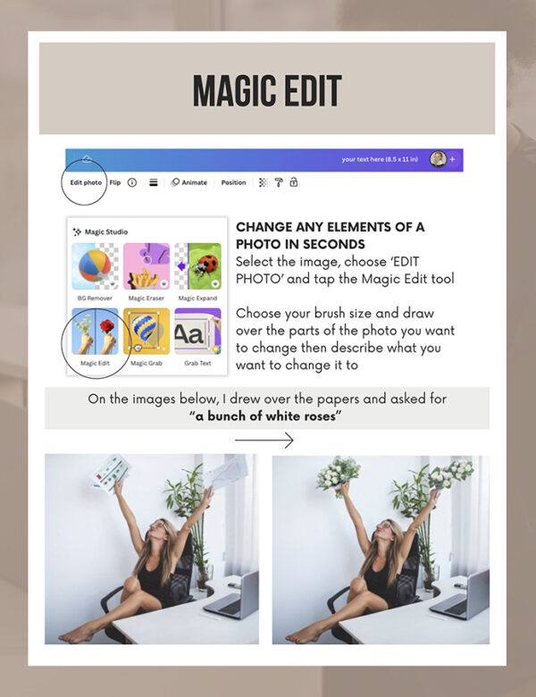 Wyatt Creative Learn: Canva Crash Course – Magic Edit