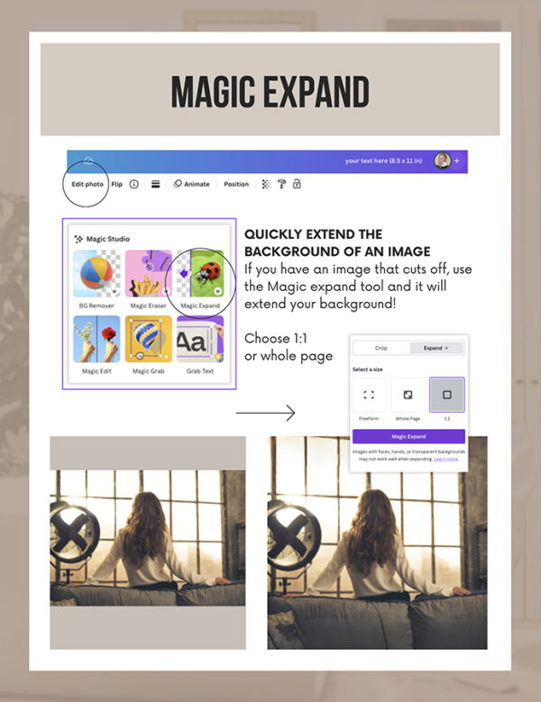 Wyatt Creative Learn: Canva Crash Course – Magic Expand